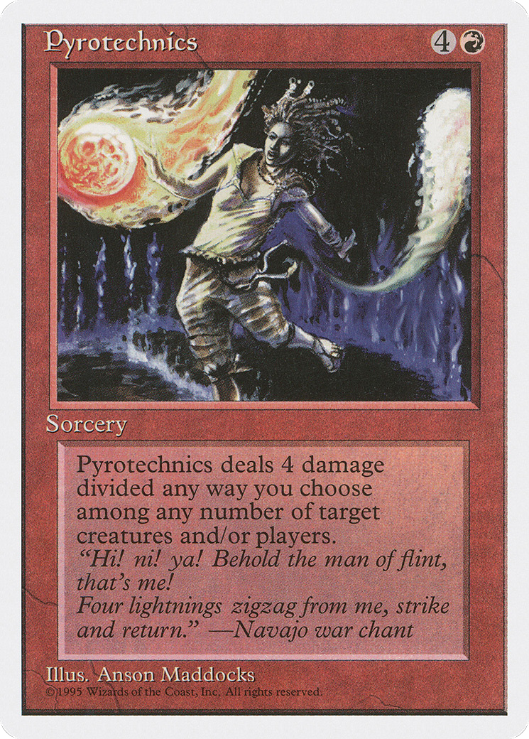{C} Pyrotechnics [Fourth Edition][4ED 217]