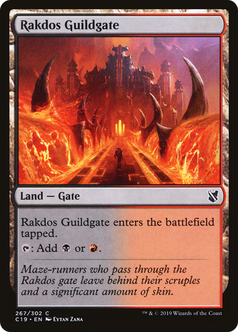 {C} Rakdos Guildgate [Commander 2019][C19 267]