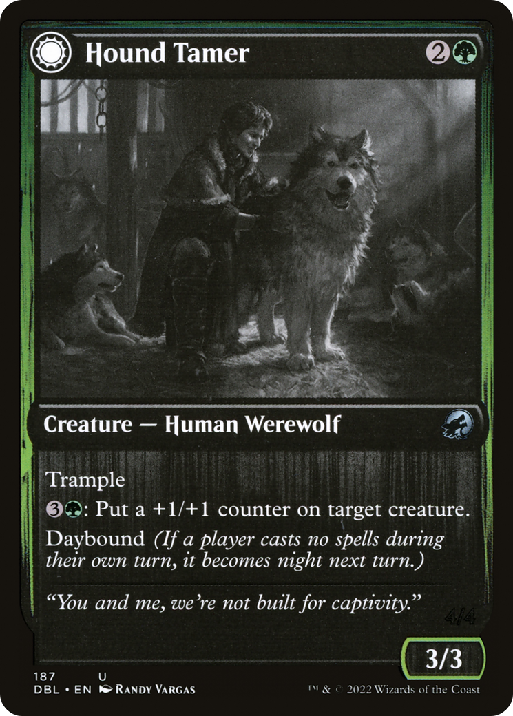 {C} Hound Tamer // Untamed Pup [Innistrad: Double Feature][DBL 187]