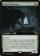 {R} Primal Adversary (Extended Art) [Innistrad: Midnight Hunt][MID 363]