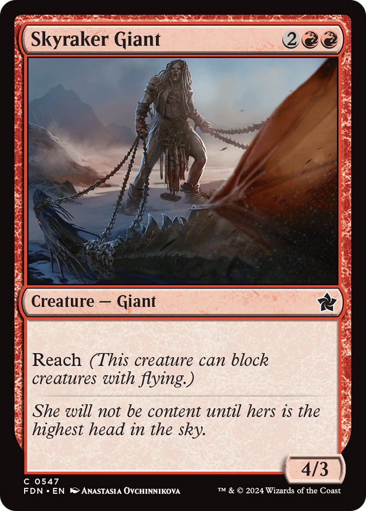 {@C} Skyraker Giant [Foundations][FDN 547]