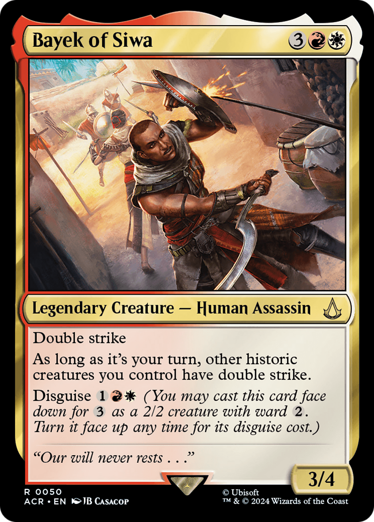 {R} Bayek of Siwa [Assassin's Creed][ACR 050]