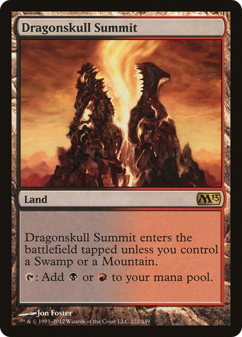 {R} Dragonskull Summit [Magic 2013][M13 222]