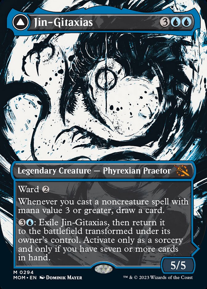 {R} Jin-Gitaxias // The Great Synthesis (Multiverse Legends) [March of the Machine][MOM 294]