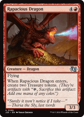 {C} Rapacious Dragon [Foundations Jumpstart][J25 588]