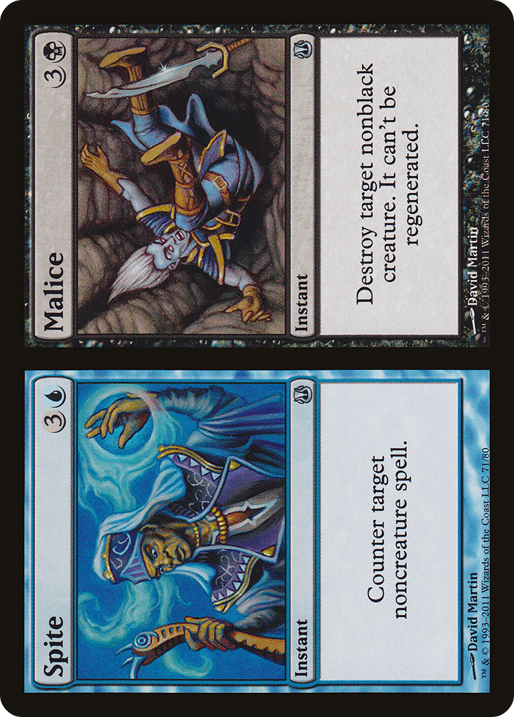 {C} Spite // Malice [Duel Decks: Ajani vs. Nicol Bolas][DDH 071]