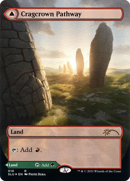 {R} Cragcrown Pathway // Timbercrown Pathway [Secret Lair: Ultimate Edition 2][SLU 016]