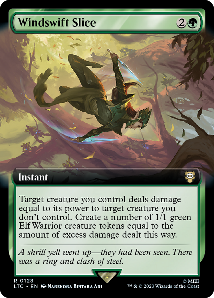 {R} Windswift Slice (Extended Art) [The Lord of the Rings: Tales of Middle-Earth Commander][LTC 128]