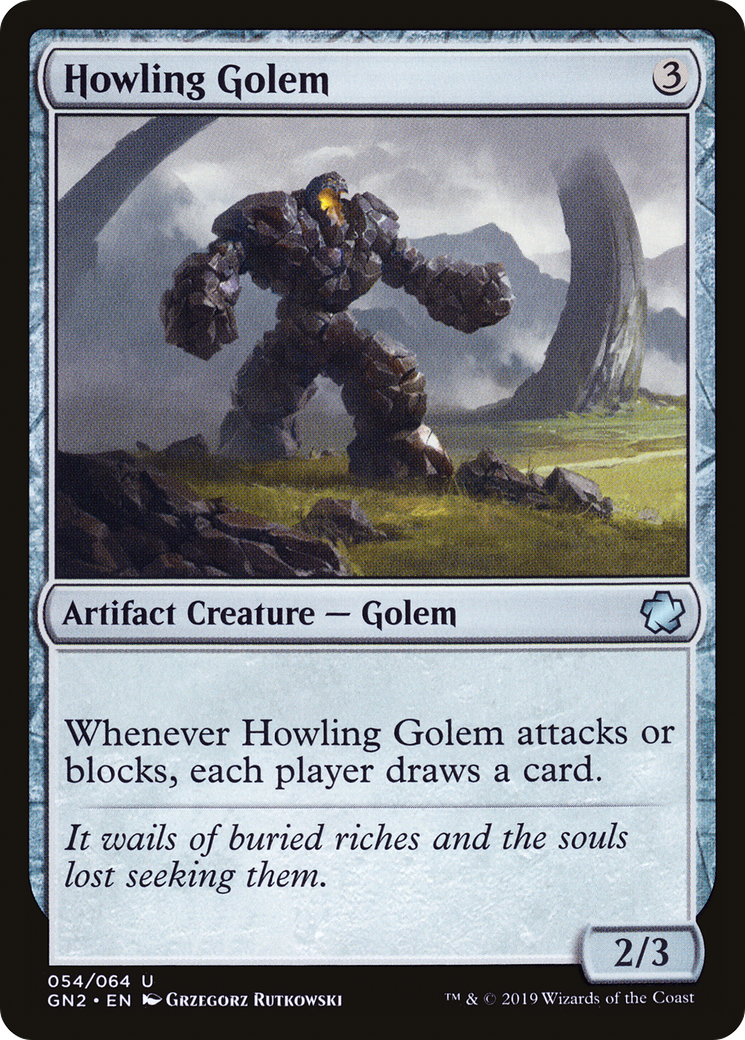 {C} Howling Golem [Game Night 2019][GN2 054]