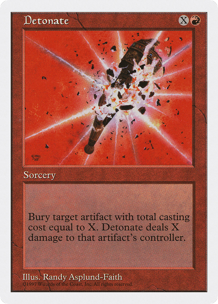 {C} Detonate [Fifth Edition][5ED 218]