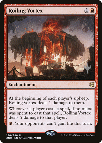 {R} Roiling Vortex (Promo Pack) [Zendikar Rising Promos][PP ZNR 156]