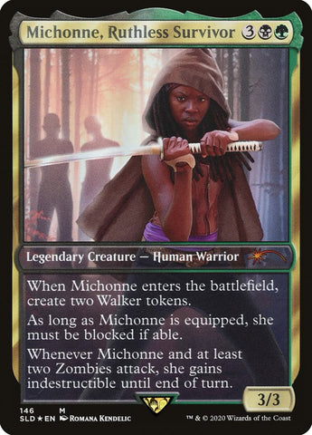{R} Michonne, Ruthless Survivor [Secret Lair Drop Series][SLD 146]