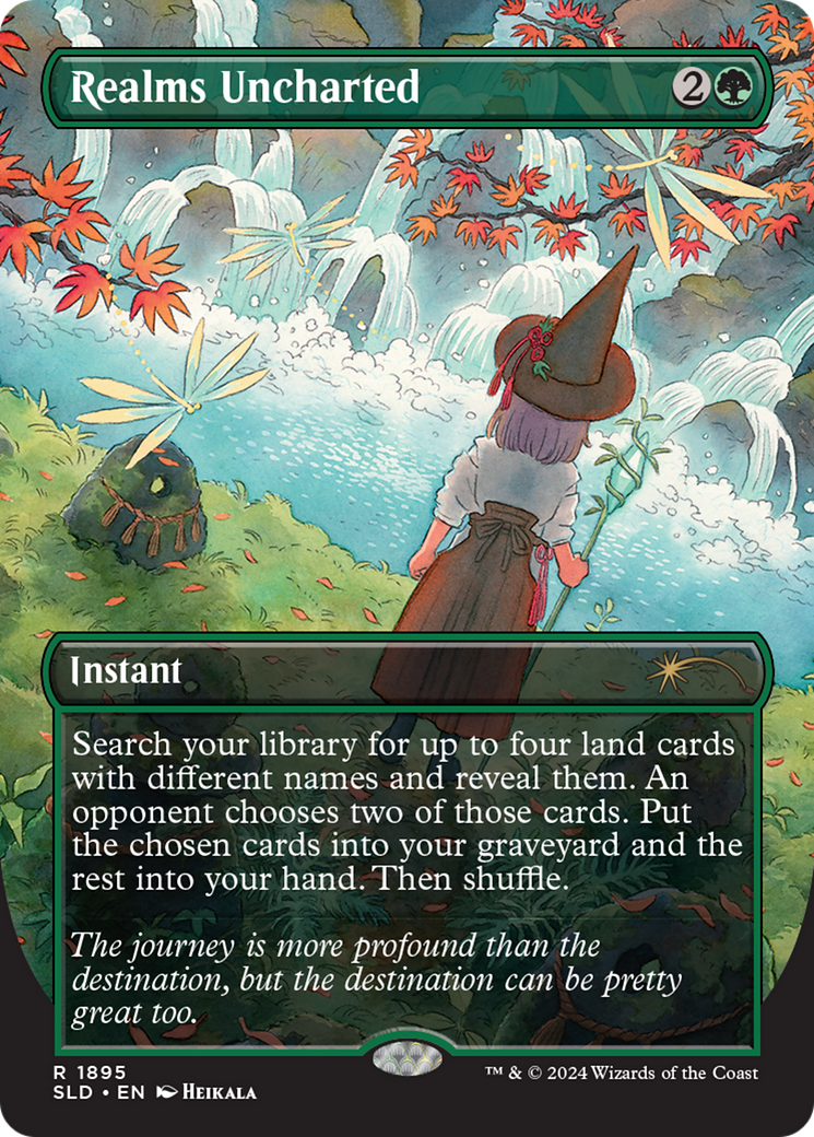 Realms Uncharted [SLD-1895]  (Borderless) Foil