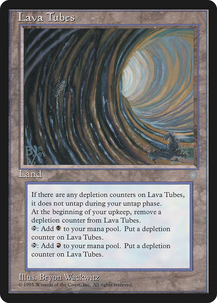 {R} Lava Tubes [Ice Age][ICE 358]