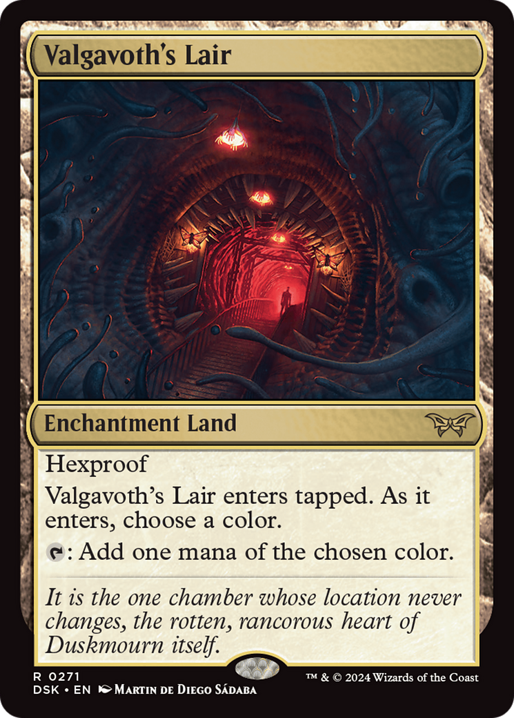 {@R} Valgavoth's Lair [Duskmourn: House of Horror][DSK 271]