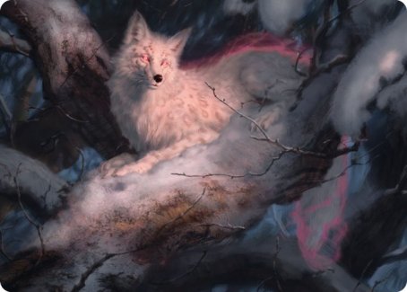{A} Mila, Crafty Companion Art Card [Strixhaven: School of Mages Art Series][ASTX 034]