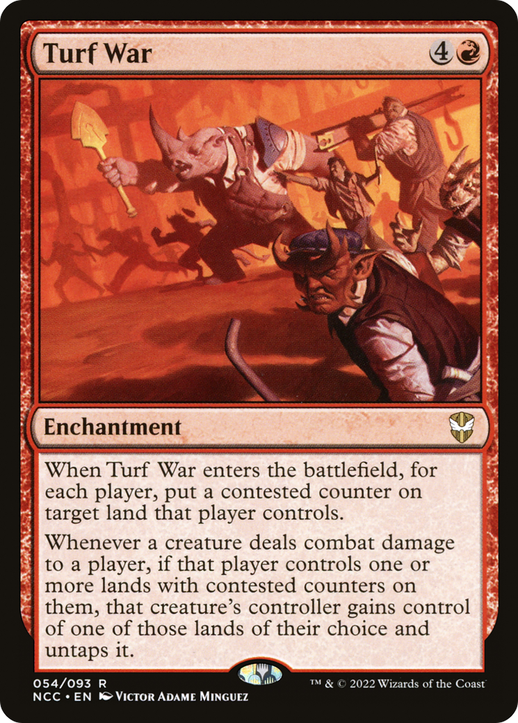 {R} Turf War [Streets of New Capenna Commander][NCC 054]