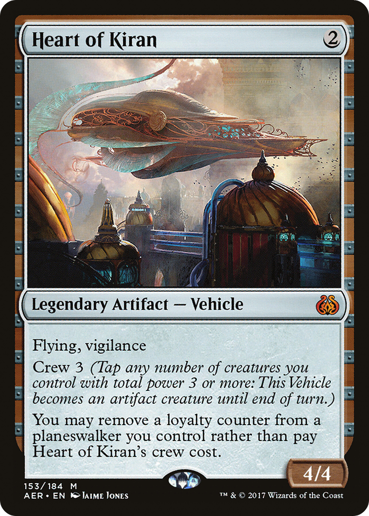 {R} Heart of Kiran [Aether Revolt][AER 153]