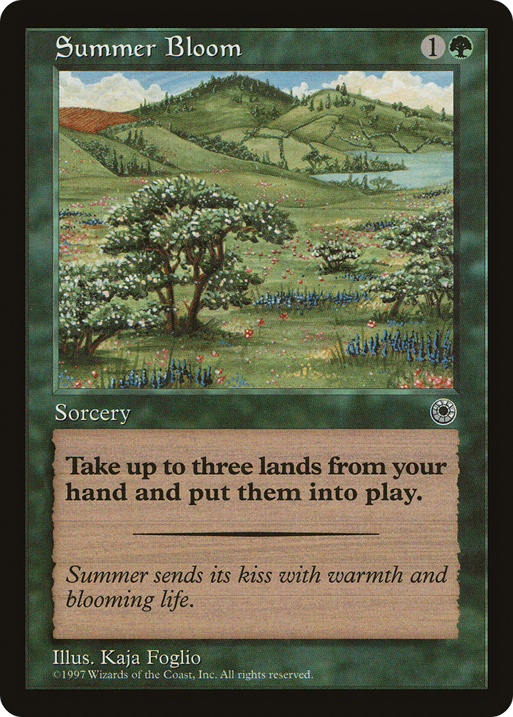 {R} Summer Bloom [Portal][POR 187] - Misty Mountain Games