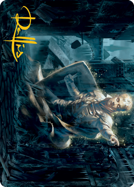 {A} Dennick, Pious Apparition Art Card (Gold-Stamped Signature) [Innistrad: Midnight Hunt Art Series][GS AMID 059]