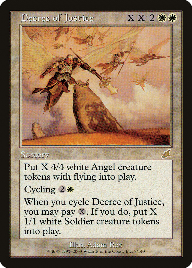 {R} Decree of Justice [Scourge][SCG 008]