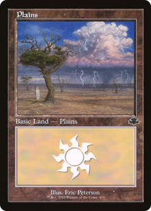 {B}[DMR 403] Plains (403) (Retro Frame) [Dominaria Remastered]