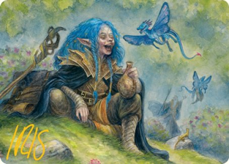 {A} Feywild Trickster Art Card (Gold-Stamped Signature) [Dungeons & Dragons: Adventures in the Forgotten Realms Art Series][GS AAFR 070]
