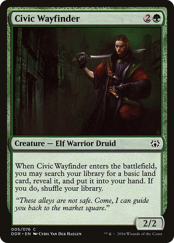 {C} Civic Wayfinder [Duel Decks: Nissa vs. Ob Nixilis][DDR 005]