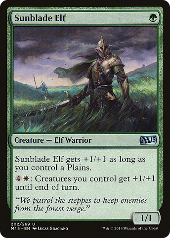 {C} Sunblade Elf [Magic 2015][M15 202]
