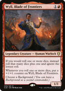 {R} Wyll, Blade of Frontiers [Commander Legends: Battle for Baldur's Gate][CLB 208]