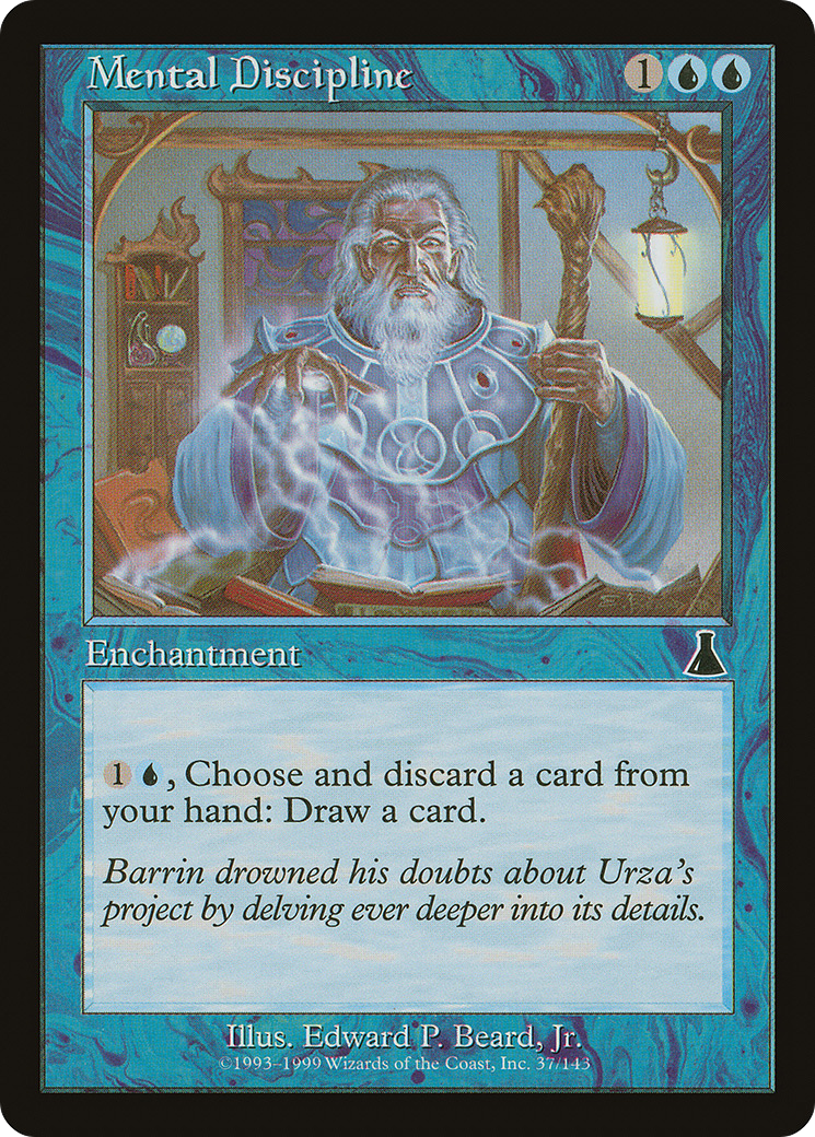 {C} Mental Discipline [Urza's Destiny][UDS 037]