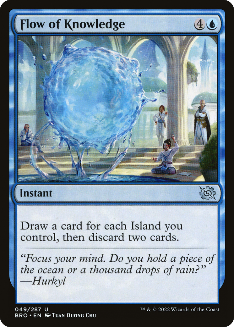 {C} Flow of Knowledge [The Brothers' War][BRO 049]