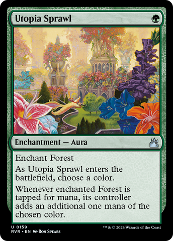 {C} Utopia Sprawl [Ravnica Remastered][RVR 159]