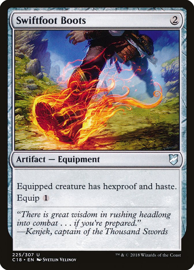 {C} Swiftfoot Boots [Commander 2018][C18 225]