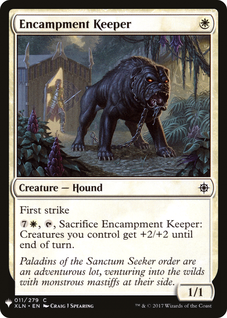 {C} Encampment Keeper [Mystery Booster][LS XLN 011]