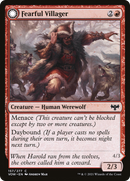 {C} Fearful Villager // Fearsome Werewolf [Innistrad: Crimson Vow][VOW 157]