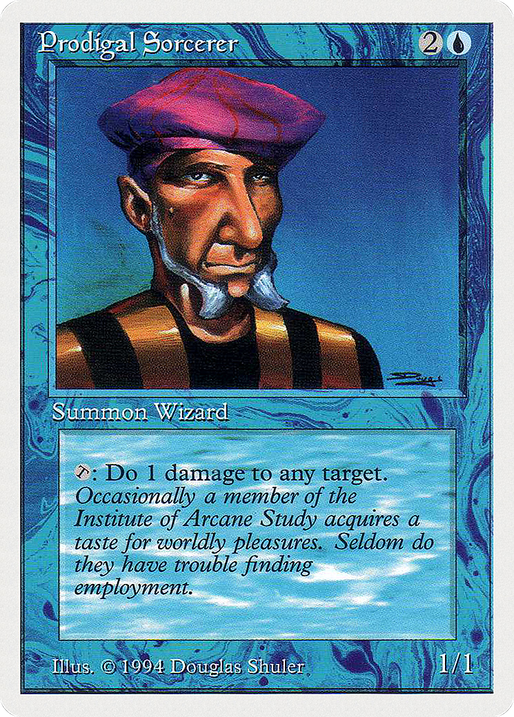 {C} Prodigal Sorcerer [Summer Magic / Edgar][SUM 075]
