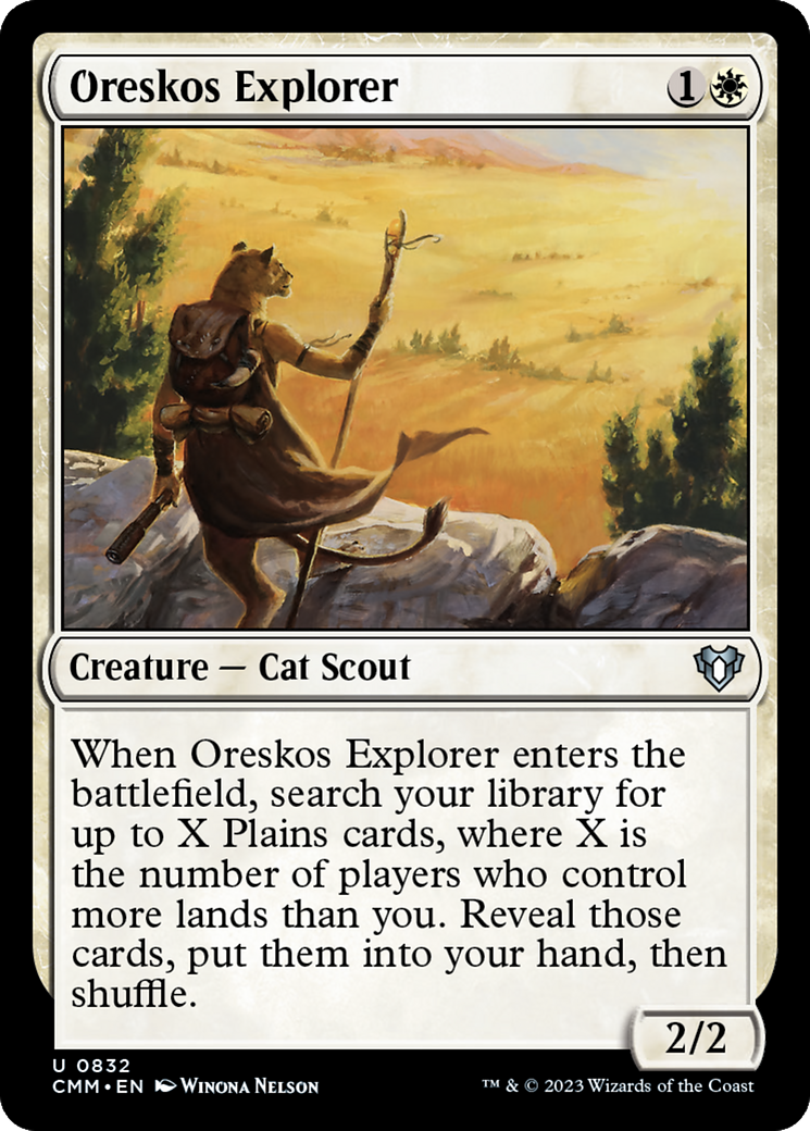 {C} Oreskos Explorer [Commander Masters][CMM 832]