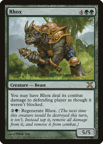 {R} Rhox [Tenth Edition][10E 291]
