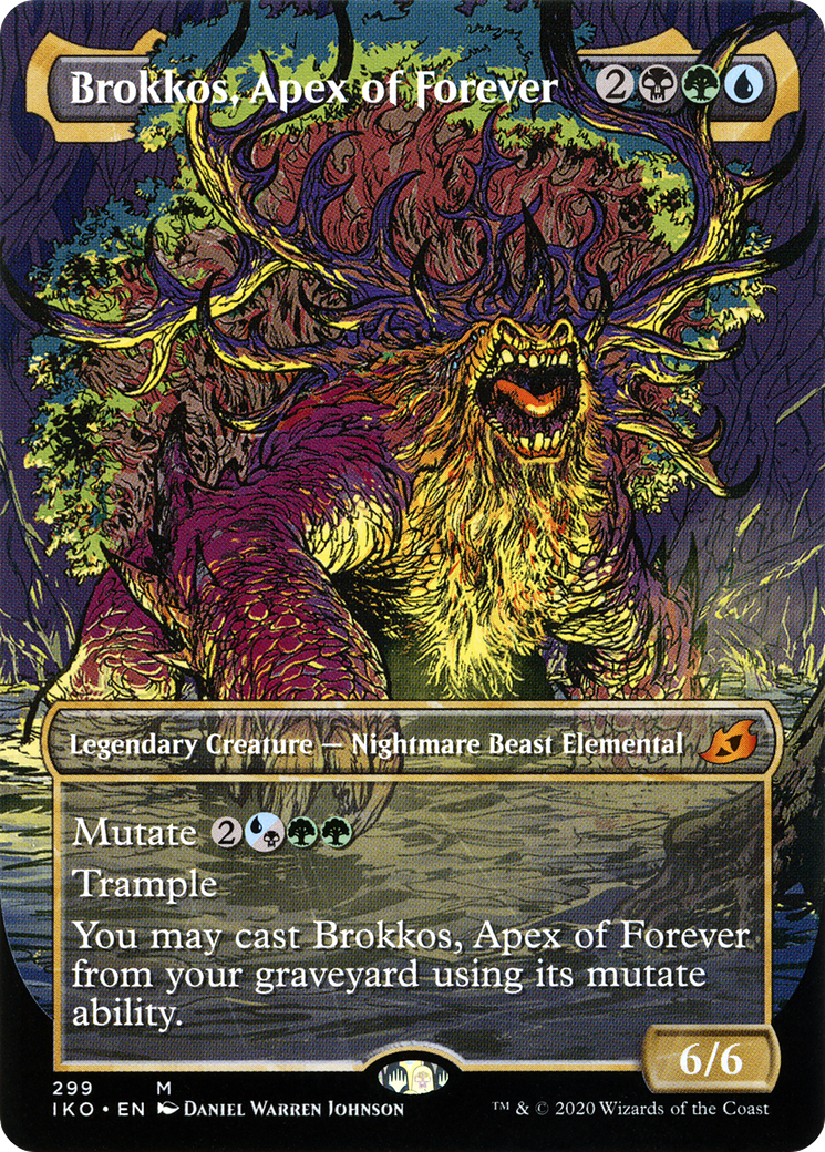 {R} Brokkos, Apex of Forever (Showcase) [Ikoria: Lair of Behemoths][IKO 299]