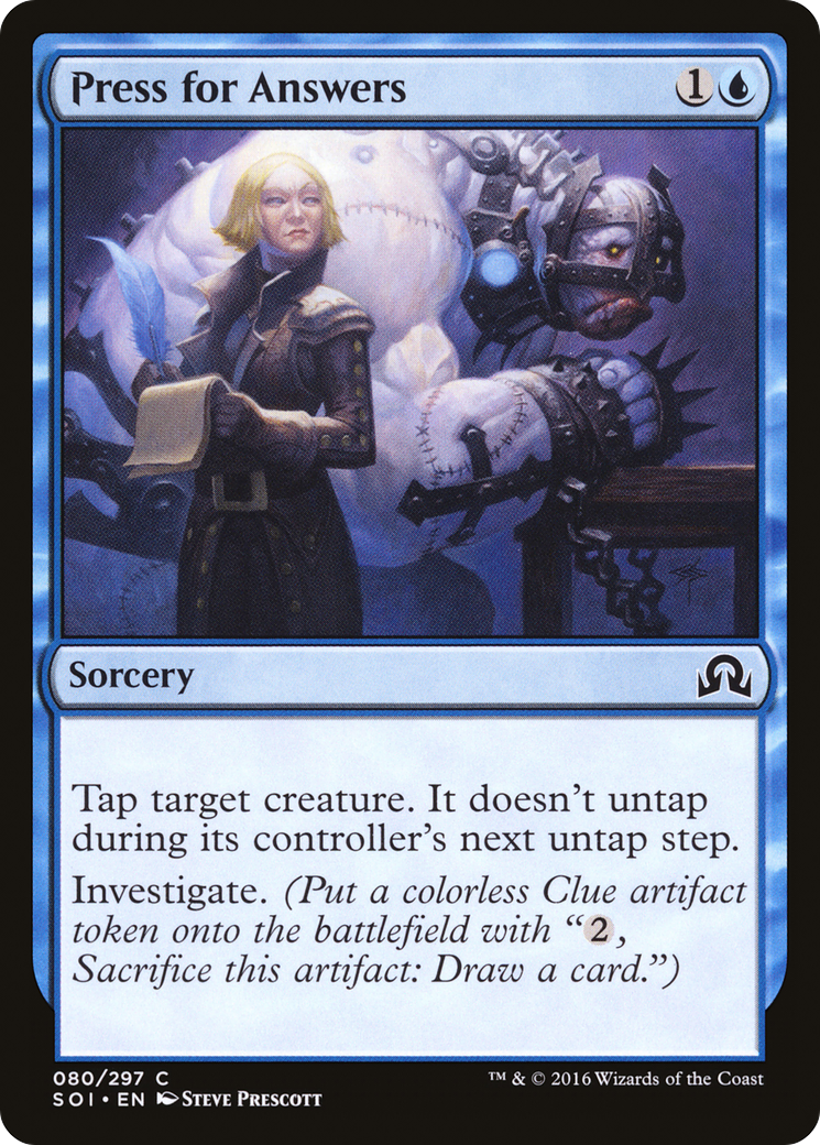 {C} Press for Answers [Shadows over Innistrad][SOI 080] - Misty Mountain Games