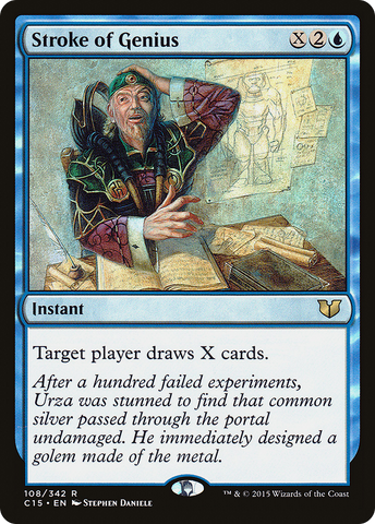 {R} Stroke of Genius [Commander 2015][C15 108]