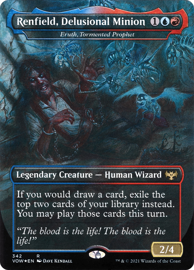 {R} Eruth, Tormented Prophet - Renfield, Delusional Minion [Innistrad: Crimson Vow][VOW 342]