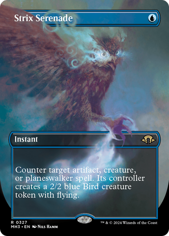 {R} Strix Serenade (Borderless) [Modern Horizons 3][MH3 327]