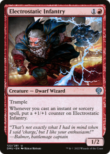 {C} Electrostatic Infantry [Dominaria United][DMU 122]