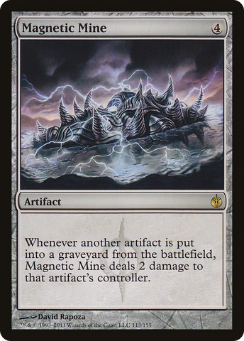 {R} Magnetic Mine [Mirrodin Besieged][MBS 113]