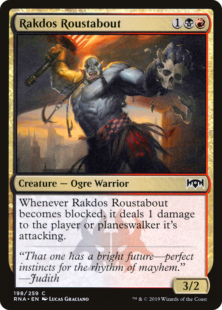 {C} Rakdos Roustabout [Ravnica Allegiance][RNA 198]
