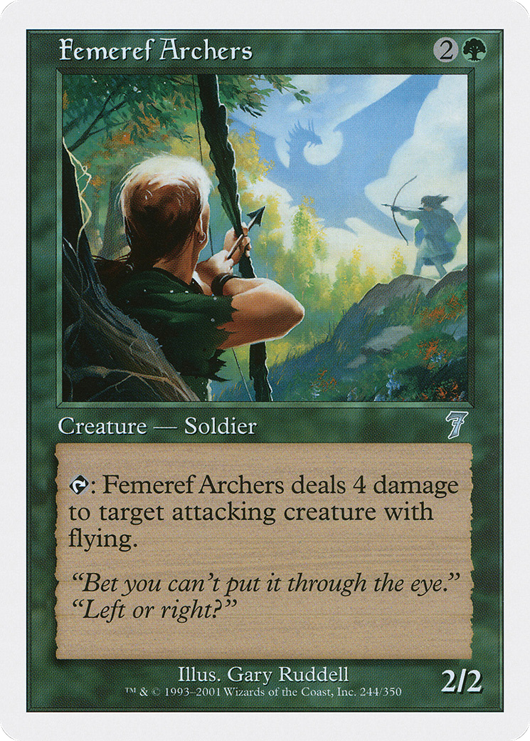 {C} Femeref Archers [Seventh Edition][7ED 244]
