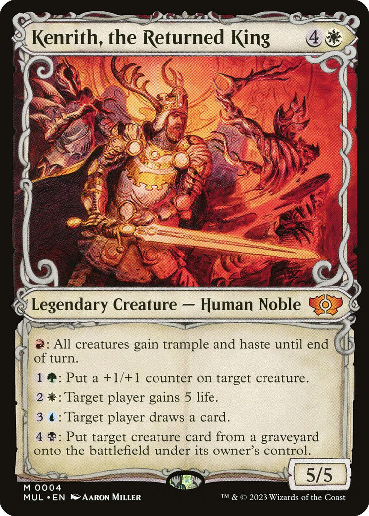 {R} Kenrith, the Returned King [Multiverse Legends][MUL 004]