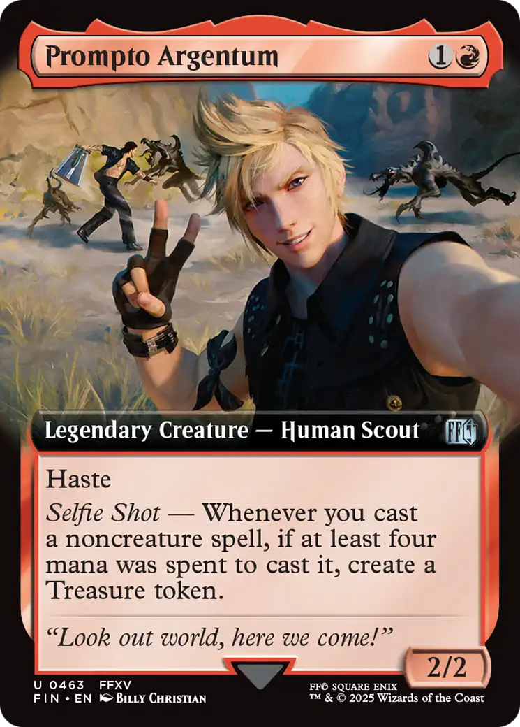 {@C} Prompto Argentum (Extended Art) [FINAL FANTASY][FIN 463]